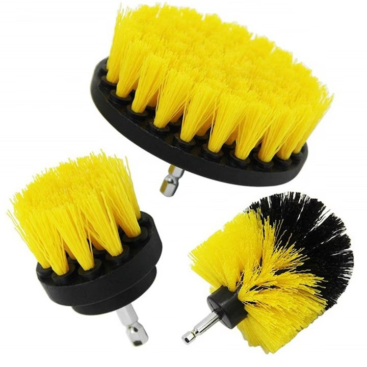 PACHET PROMOTIONAL | Trusa Bormasina, AT PERFORMANCE®, 36V cu 2X Acumulator si Incarcator + Set 3 Perii Rotative de Curatat Suprafete, Covoare